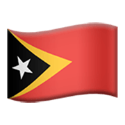 🇹🇱 Emoji Bandeira: Timor-Leste na Apple iOS 17.4.