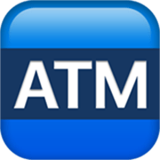 🏧 Emoji Symbol „Geldautomat“ Apple iOS 17.4.