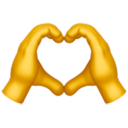 🫶 Emoji Mãos De Coração na Apple iOS 17.4.