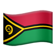 🇻🇺 Emoji Bandera: Vanuatu en Apple iOS 17.4.