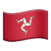 Flagge: Isle of Man Apple iOS 17.4.