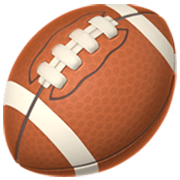 Émoji 🏈 Football Américain sur Apple iOS 17.4.