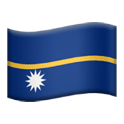 🇳🇷 Emoji Bandera: Nauru en Apple iOS 17.4.