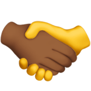 🫱🏾‍🫲 Emoji Aperto De Mãos: Pele Morena Escura, Sem Tom De Pele na Apple iOS 17.4.