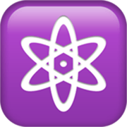 ⚛️ Emoji Símbolo De átomo en Apple iOS 17.4.