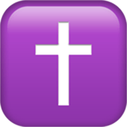 Émoji ✝️ Croix Latine sur Apple iOS 17.4.