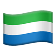 🇸🇱 Emoji Bandera: Sierra Leona en Apple iOS 17.4.