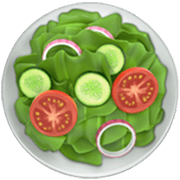 Emoji 🥗 Insalata Verde su Apple iOS 17.4.
