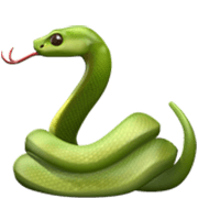 Émoji 🐍 Serpent sur Apple iOS 17.4.