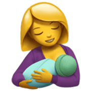 🤱 Emoji Lactancia Materna en Apple iOS 17.4.