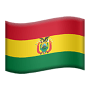 Drapeau : Bolivie Apple iOS 17.4.