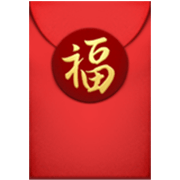 Émoji 🧧 Enveloppe Rouge sur Apple iOS 17.4.
