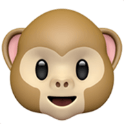 🐵 Emoji Rosto De Macaco na Apple iOS 17.4.