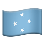 🇫🇲 Emoji Bandera: Micronesia en Apple iOS 17.4.
