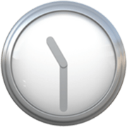 Émoji 🕦 Onze Heures Et Demie sur Apple iOS 17.4.