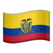 Bandeira: Equador Apple iOS 17.4.