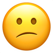 Emoji 😕 Faccina Confusa su Apple iOS 17.4.