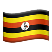 Flagge: Uganda Apple iOS 17.4.