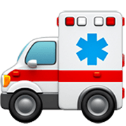 Emoji 🚑 Ambulanza su Apple iOS 17.4.