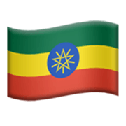 Flagge: Äthiopien Apple iOS 17.4.
