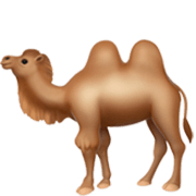 🐫 Emoji Camelo Com Duas Corcovas na Apple iOS 17.4.