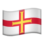 🇬🇬 Emoji Bandera: Guernsey en Apple iOS 17.4.