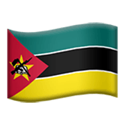 Flagge: Mosambik Apple iOS 17.4.