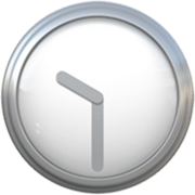 Emoji 🕥 Ore Dieci E Mezza su Apple iOS 17.4.