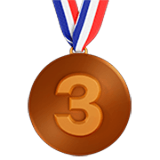 🥉 Emoji Medalha De Bronze na Apple iOS 17.4.