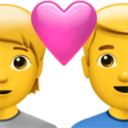 Couple Avec Cœur: Personne, Homme Apple iOS 17.4.