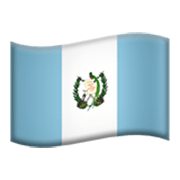 Émoji 🇬🇹 Drapeau : Guatemala sur Apple iOS 17.4.