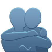 Emoji 🫂 Persone Che Si Abbracciano su Apple iOS 17.4.