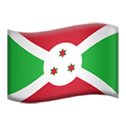 Drapeau : Burundi Apple iOS 17.4.