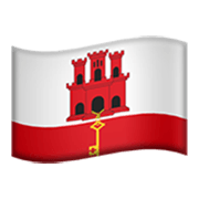 Émoji 🇬🇮 Drapeau : Gibraltar sur Apple iOS 17.4.