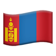 🇲🇳 Emoji Bandera: Mongolia en Apple iOS 17.4.