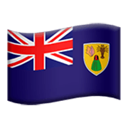 Flagge: Turks- und Caicosinseln Apple iOS 17.4.