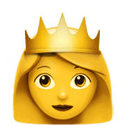 Émoji 👸 Princesse sur Apple iOS 17.4.