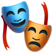 Emoji 🎭 Maschere su Apple iOS 17.4.