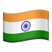 Bandeira: Índia Apple iOS 17.4.