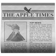 Emoji 📰 Quotidiano su Apple iOS 17.4.