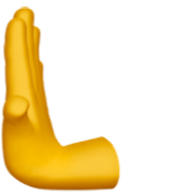 🫷 Emoji Nach Links Drückende Hand Apple iOS 17.4.