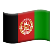 Bandeira: Afeganistão Apple iOS 17.4.