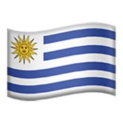 Emoji 🇺🇾 Bandiera: Uruguay su Apple iOS 17.4.