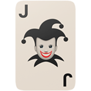 Émoji 🃏 Carte Joker sur Apple iOS 17.4.