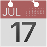 Emoji 📅 Calendario su Apple iOS 17.4.