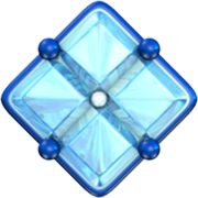 Émoji 💠 Diamant Avec Un Point sur Apple iOS 17.4.