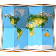 Émoji 🗺️ Carte Du Monde sur Apple iOS 17.4.