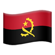 Flagge: Angola Apple iOS 17.4.