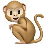 Emoji 🐒 Scimmia su Apple iOS 17.4.