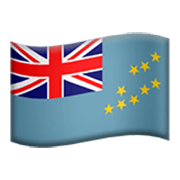 Flagge: Tuvalu Apple iOS 17.4.